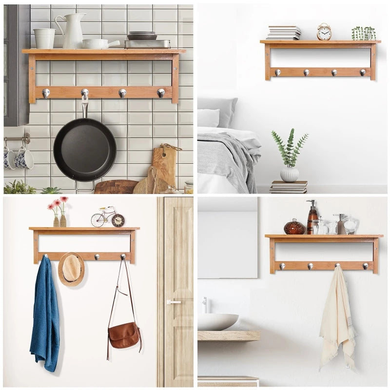 Etagère porte manteau mural / toutes pièces de la maison