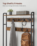 Porte manteau avec rangement - Vignette | Porte manteau