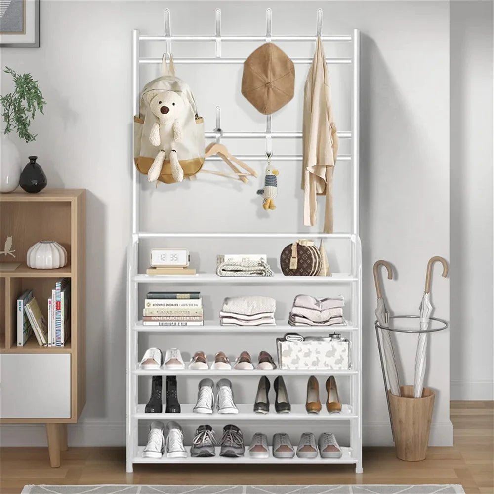 Meuble chaussure et porte manteau