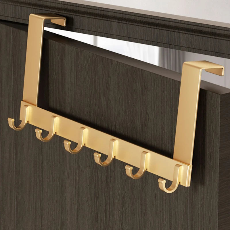 Patère en aluminium sur porte
