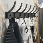 Porte manteau Mural noir - Vignette | Porte manteau