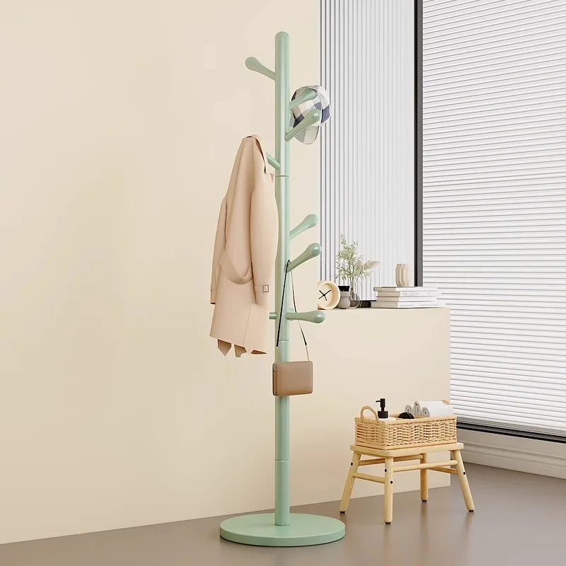 Porte manteau arbre vert entrée