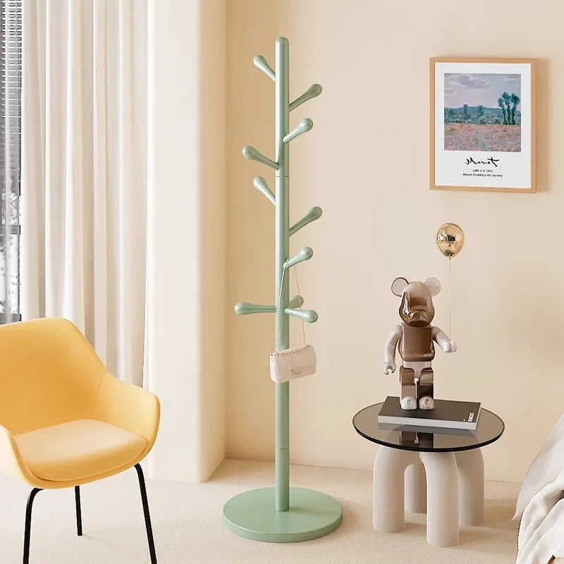 Porte manteau arbre vert salon