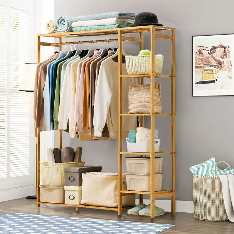 Porte manteau bambou / chambre