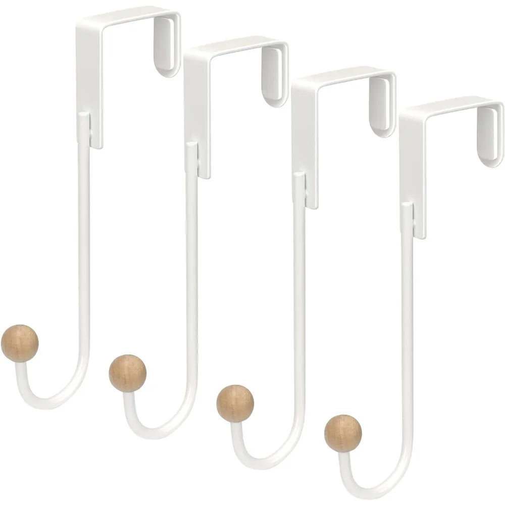 Porte manteau patère blanche