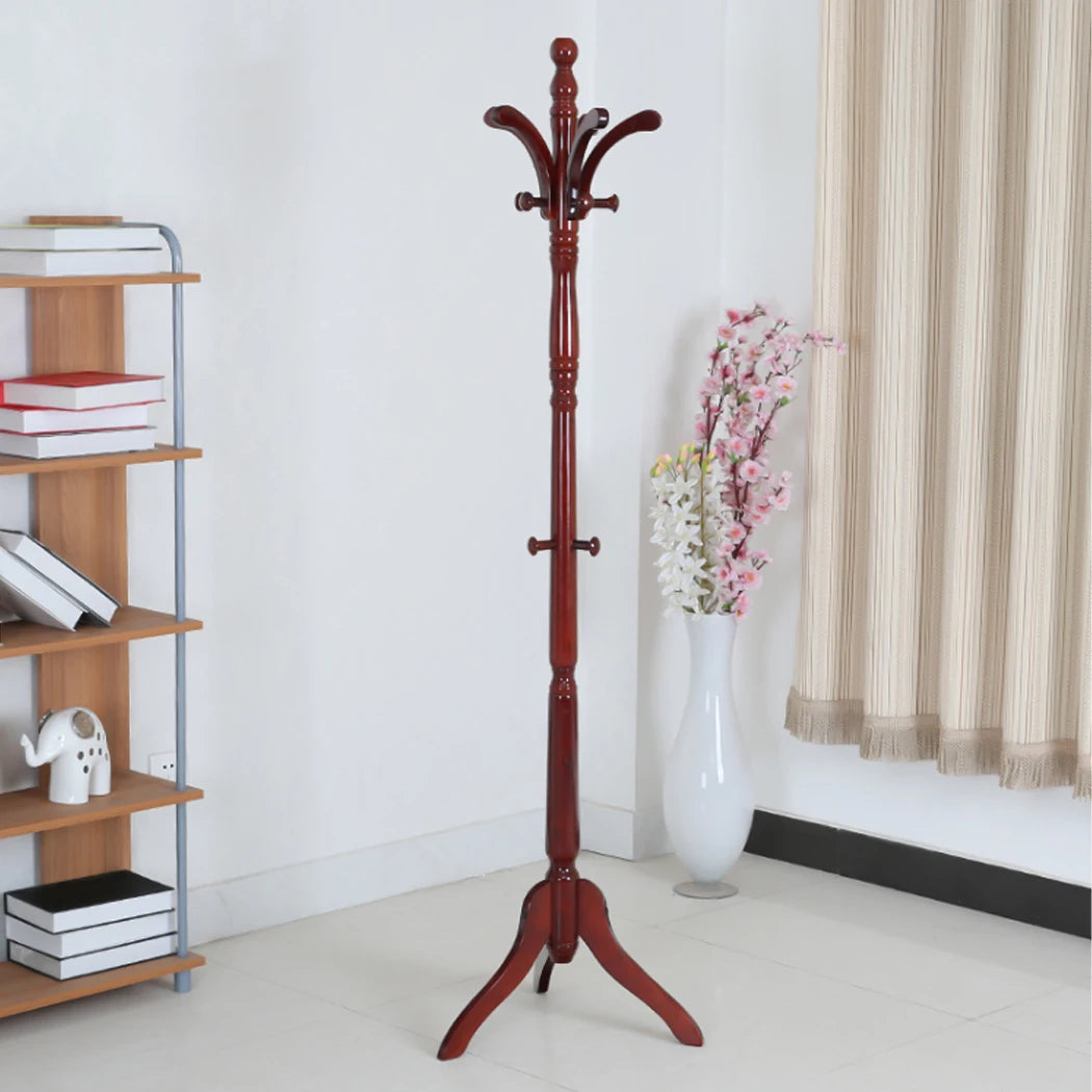 Porte manteau perroquet bois visuel