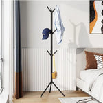 Porte manteau sur pied noir - Vignette | Porte manteau