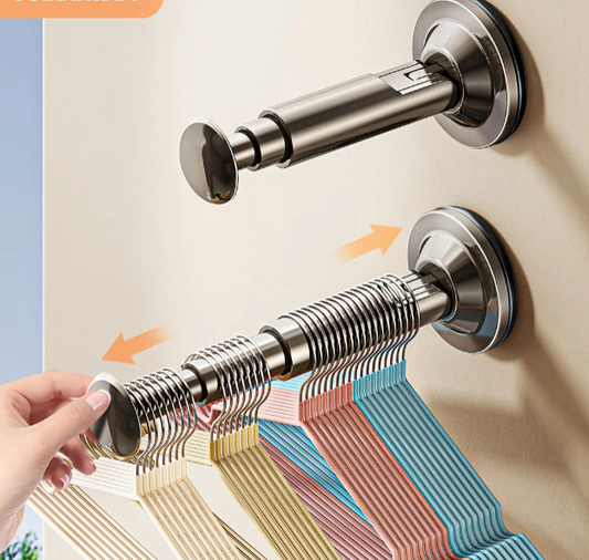 Porte manteau télescopique