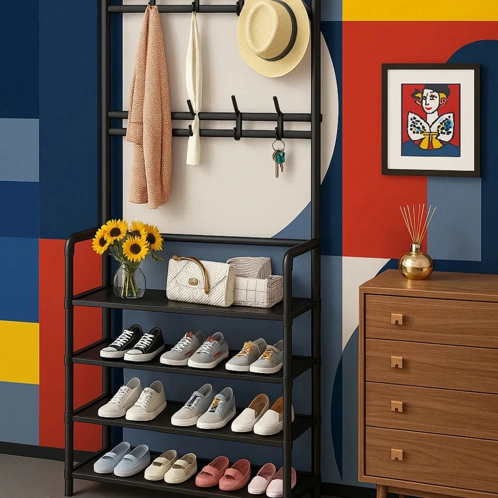 Porte manteau métallique