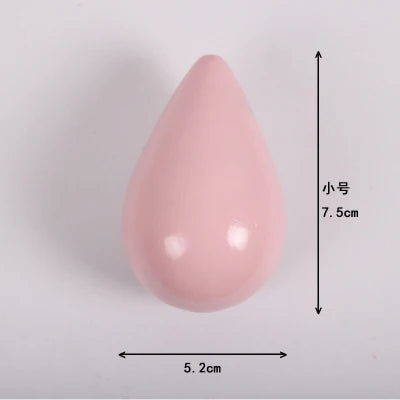 Porte manteau mural bleu