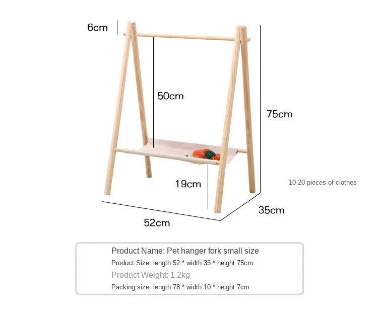 Petit portant vêtement