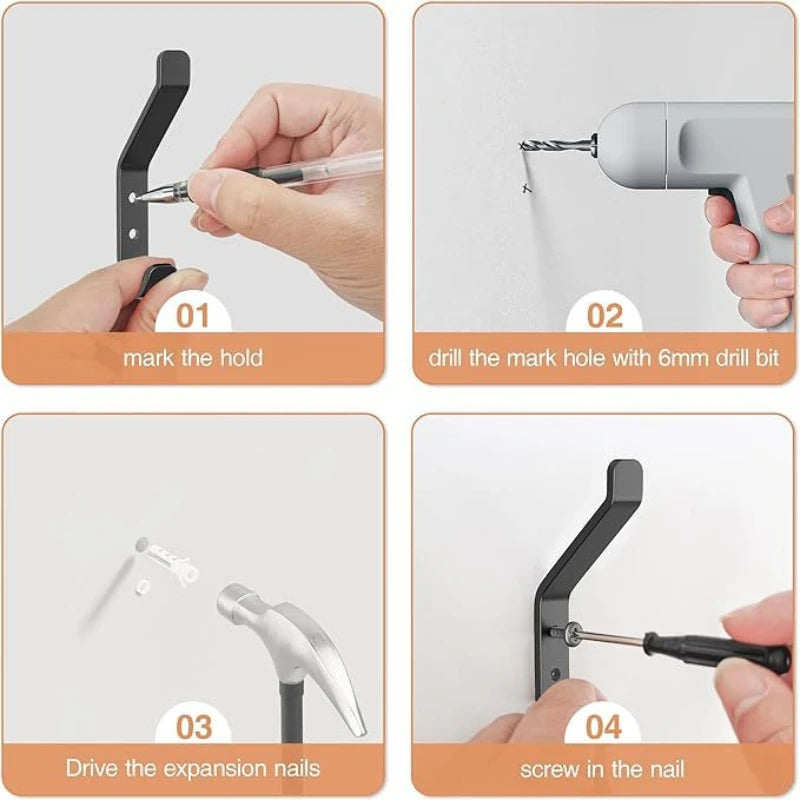 Porte manteau à visser