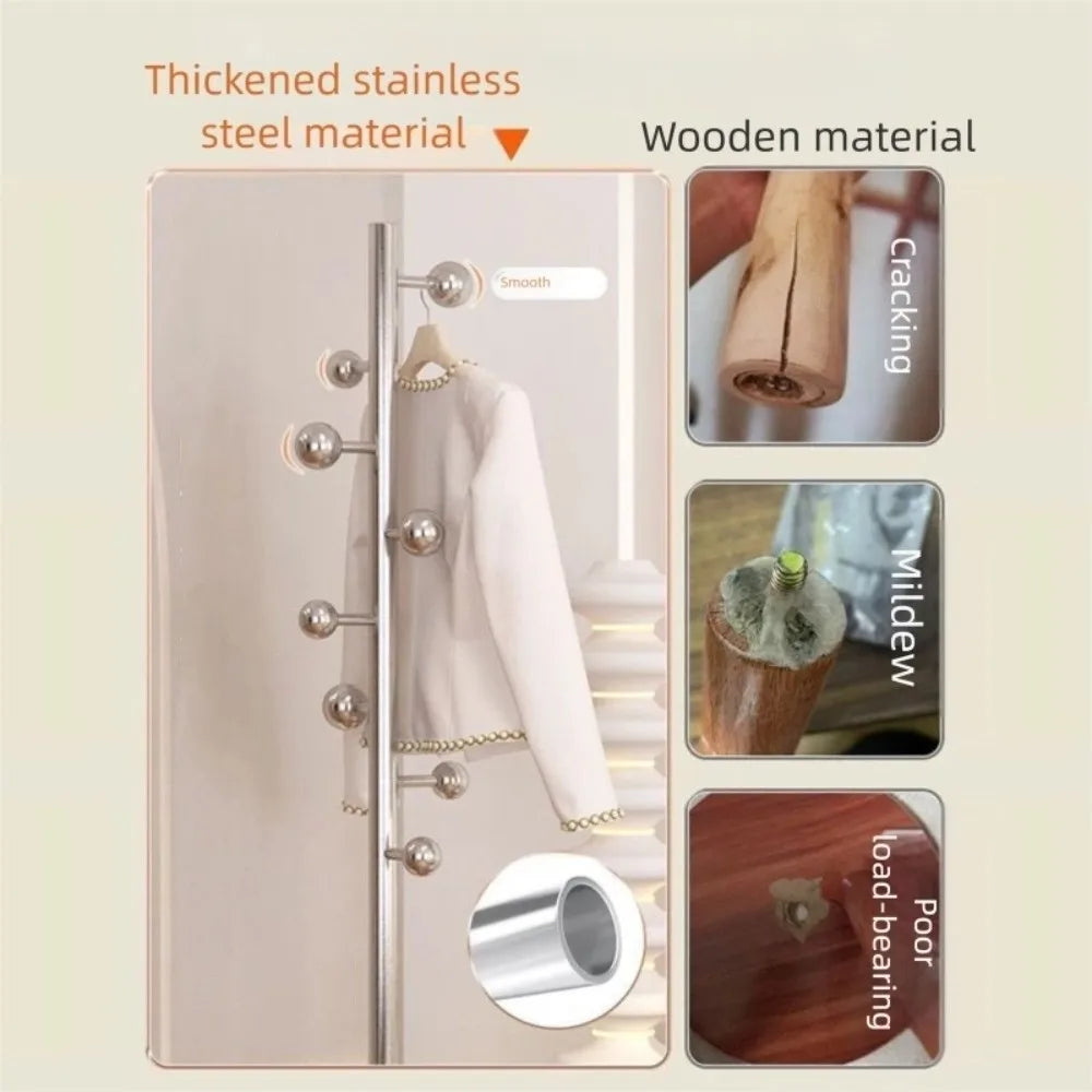 Porte manteau en acier