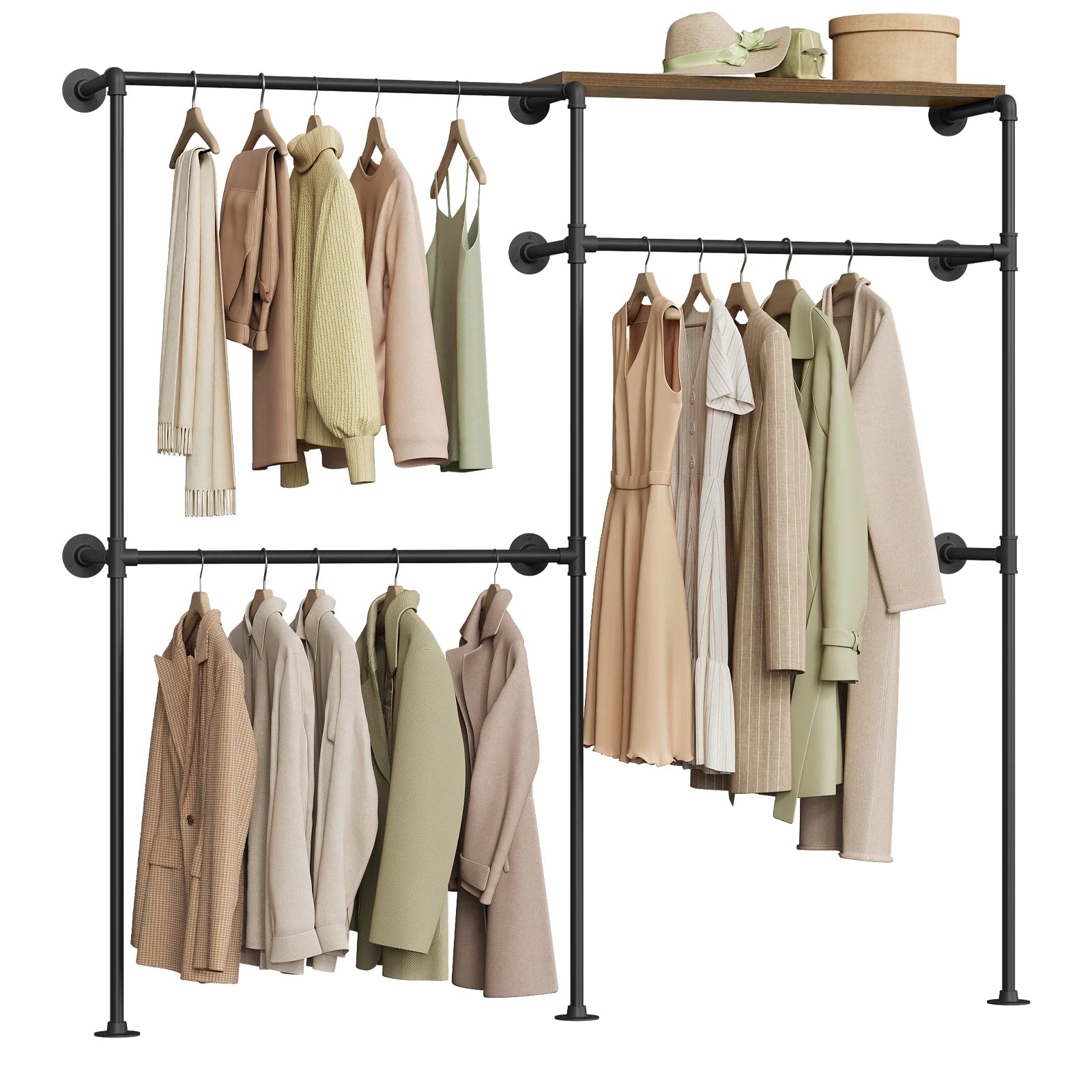 Portant à vêtement industriel