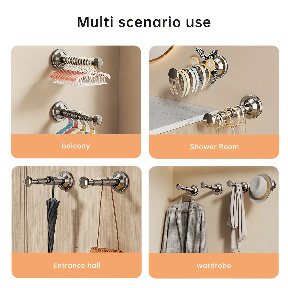 Porte manteau télescopique