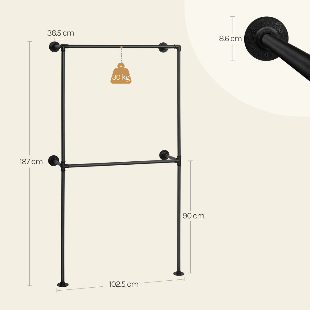 Portant à vêtement industriel