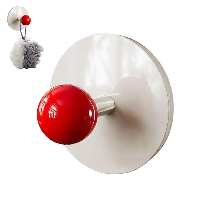 Porte manteau design rouge