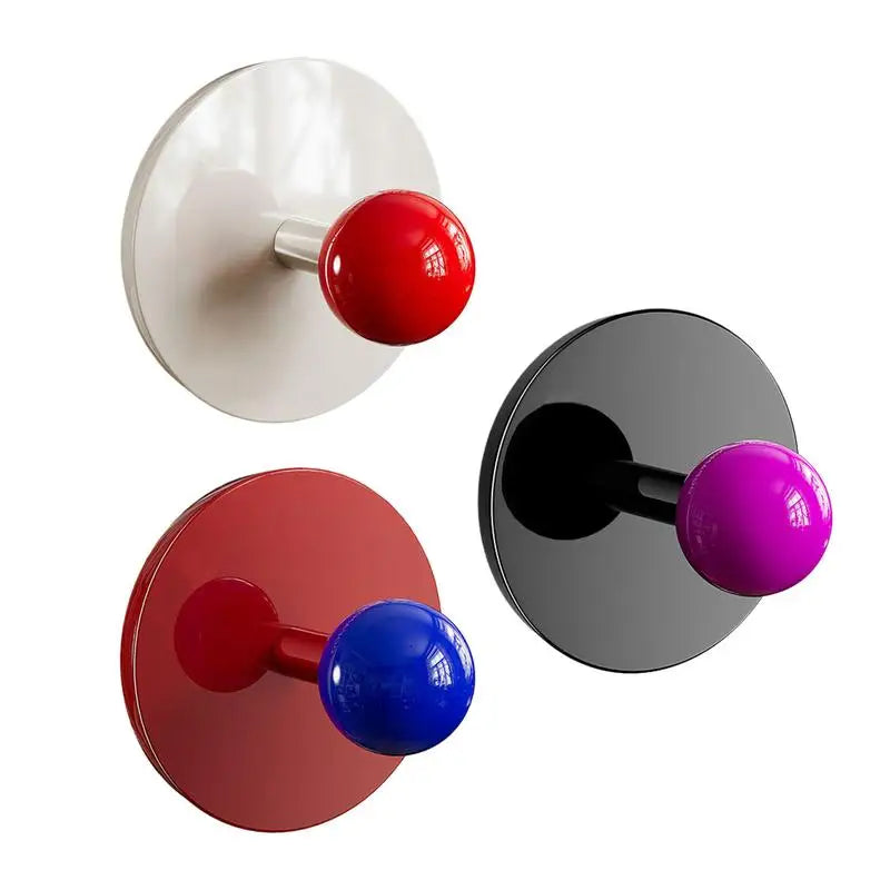 Porte manteau design rouge