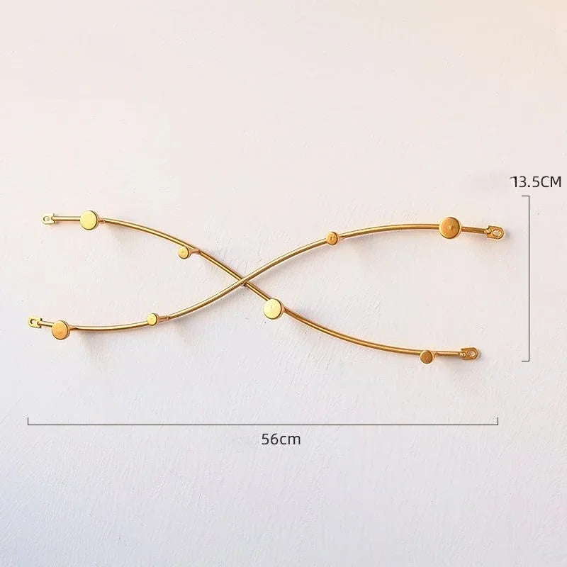 Porte manteau mural en métal