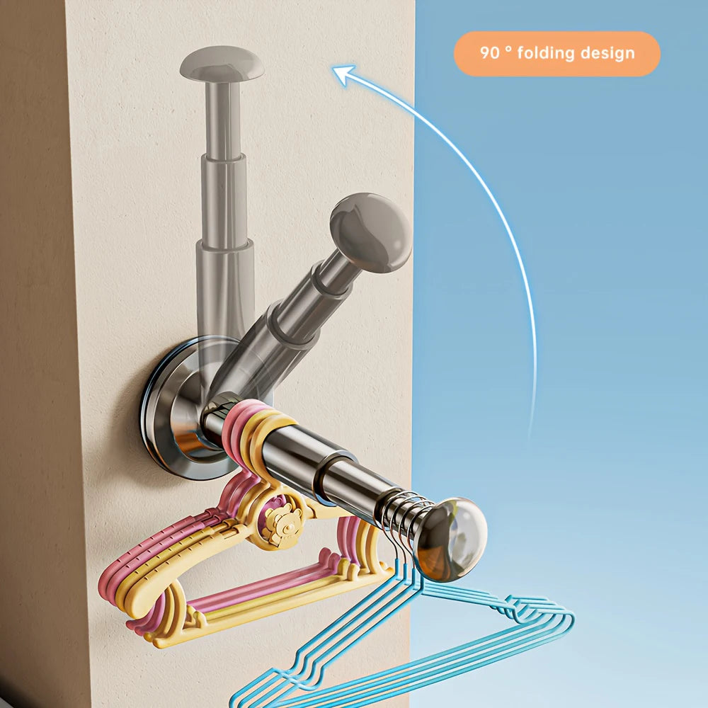 Porte manteau télescopique