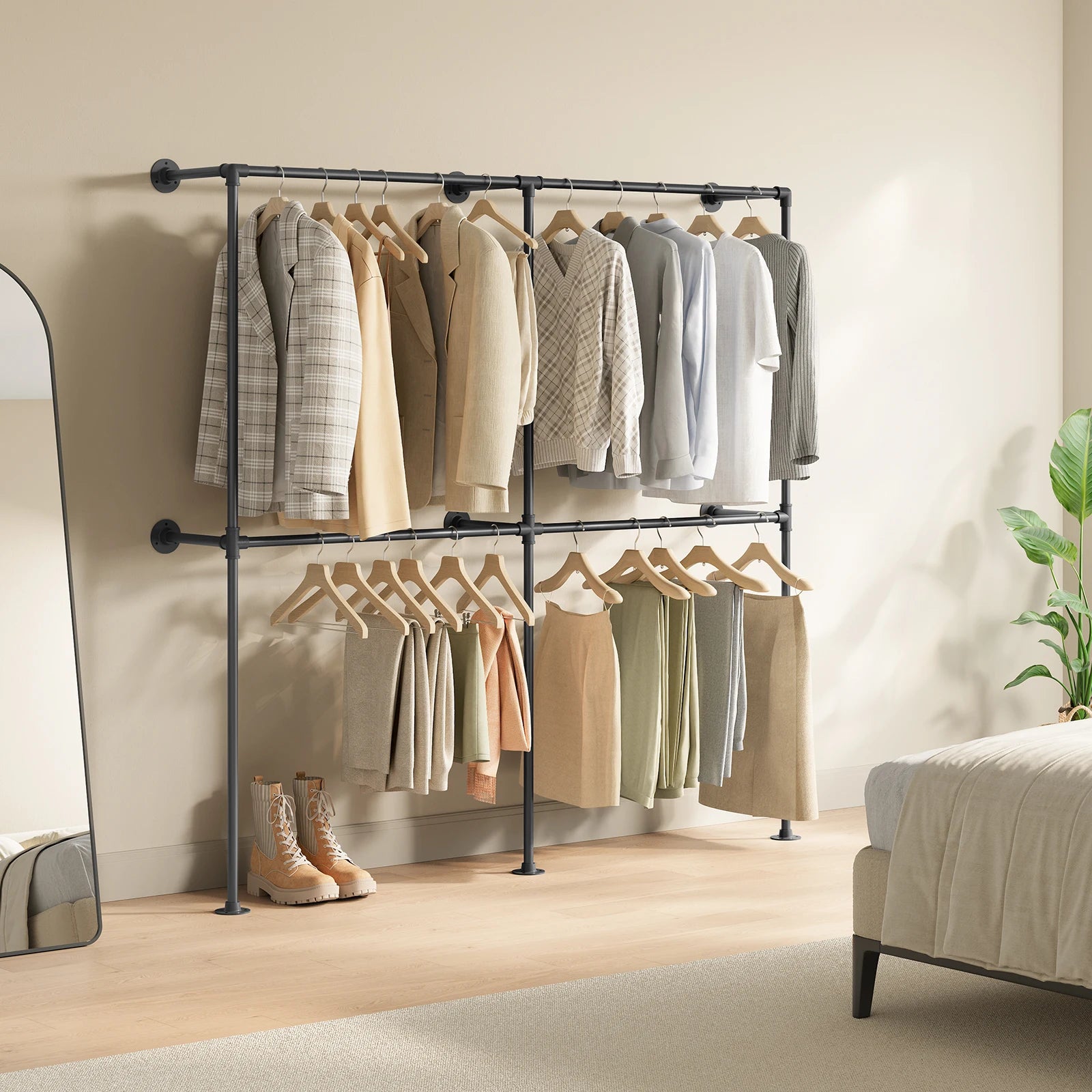 Portant à vêtement industriel