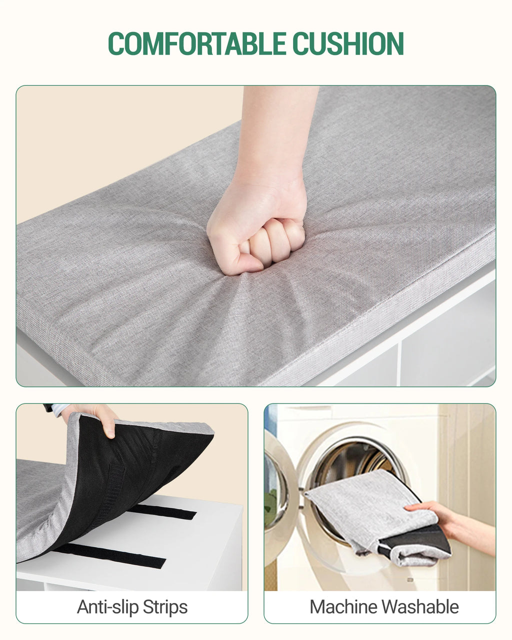 Vestiaire d’entrée avec banc