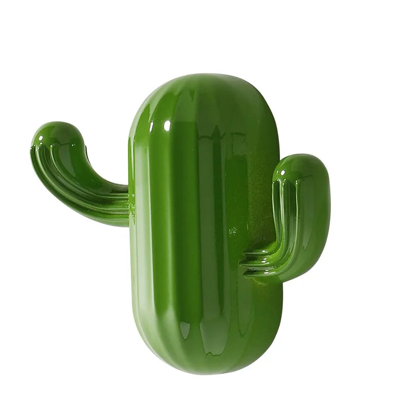 Porte manteau cactus rouge