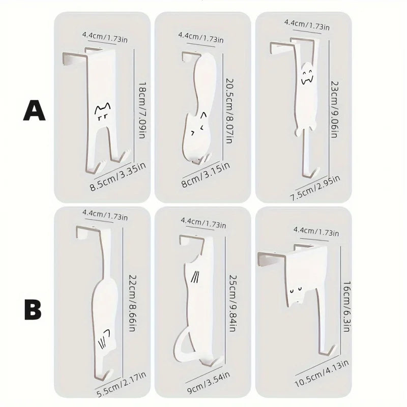 Patère à accrocher sur porte