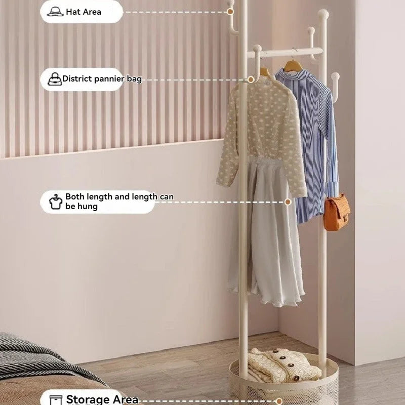 Porte vêtement à roulette