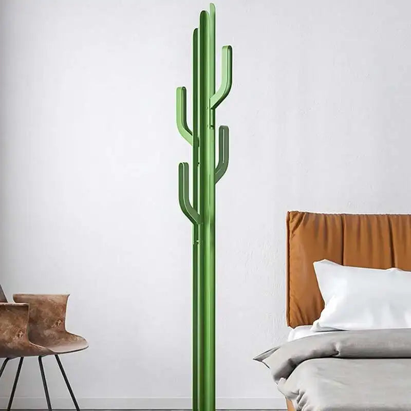 Porte manteau cactus vert