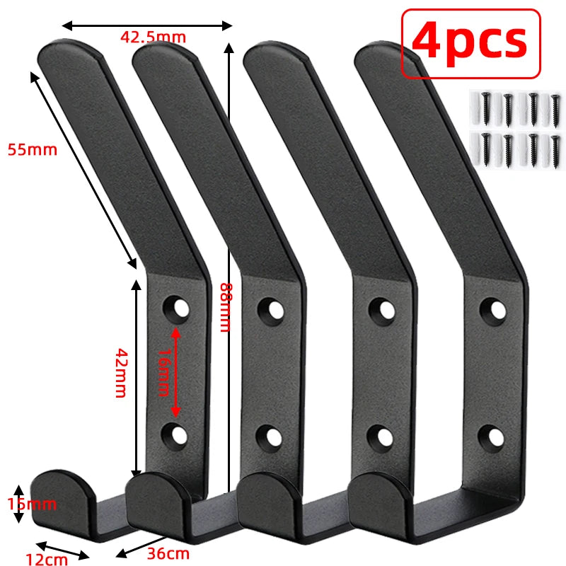 Crochet mural à visser