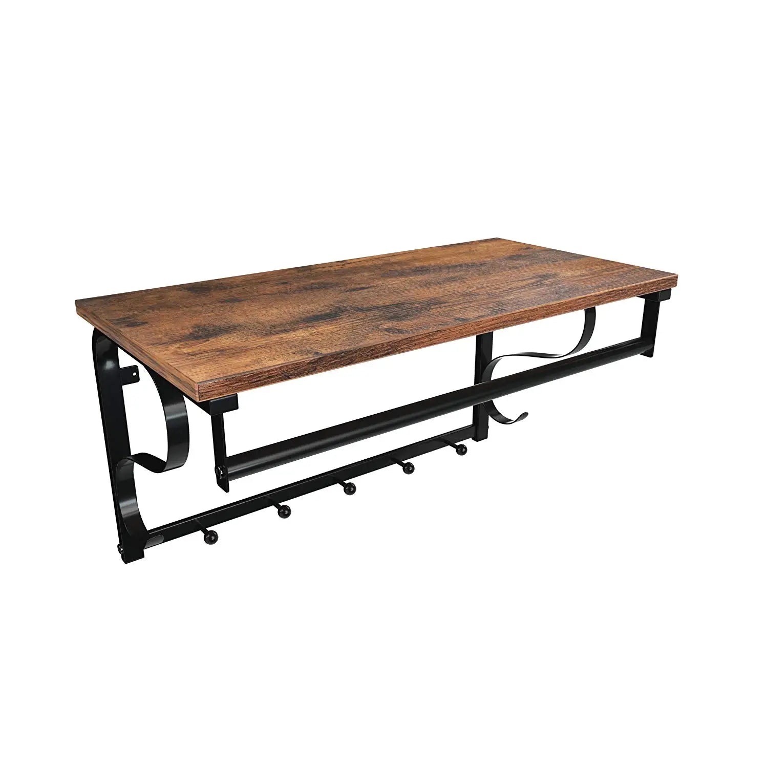 Porte manteau avec étagère