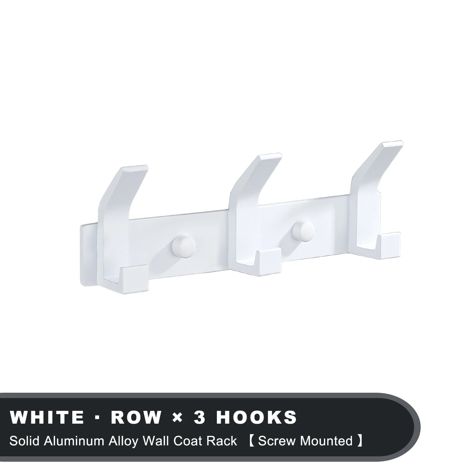 Porte manteau blanc mural