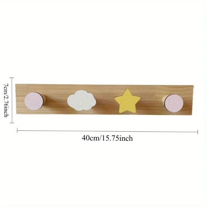 Porte manteau mural bébé