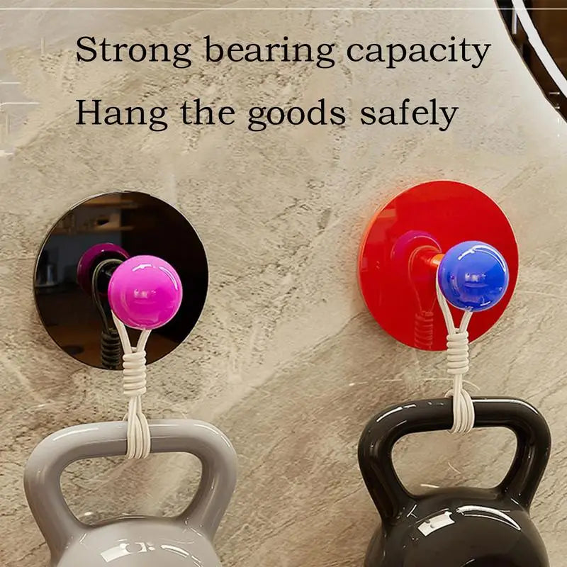 Porte manteau design rouge