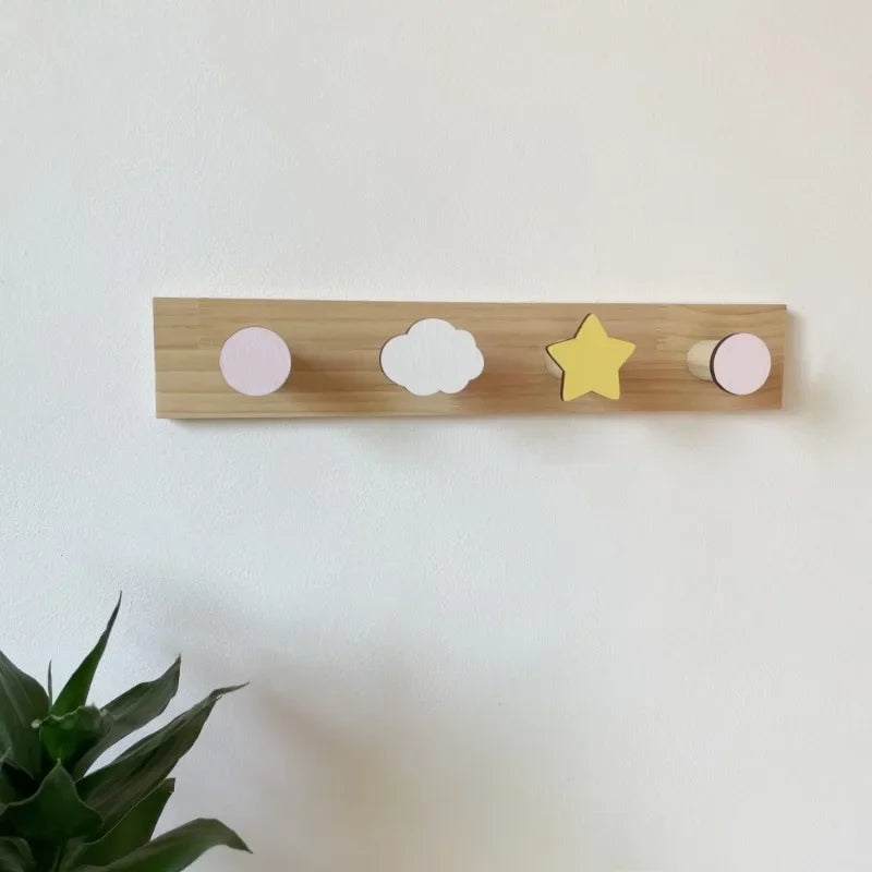 Porte manteau mural bébé