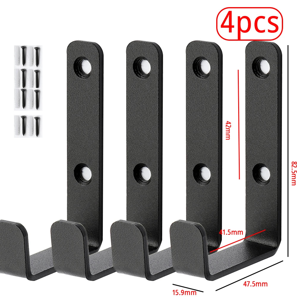 Crochet mural à visser