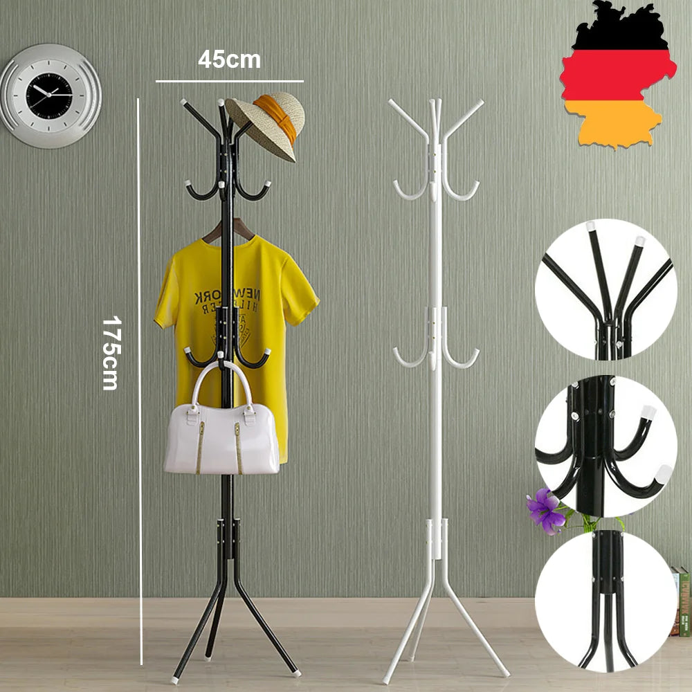 Porte manteau perroquet