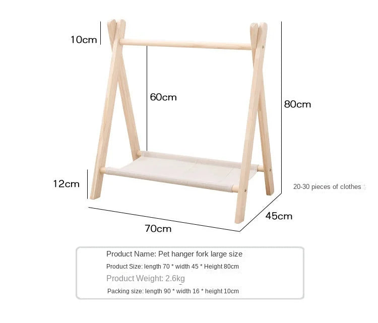 Petit portant vêtement