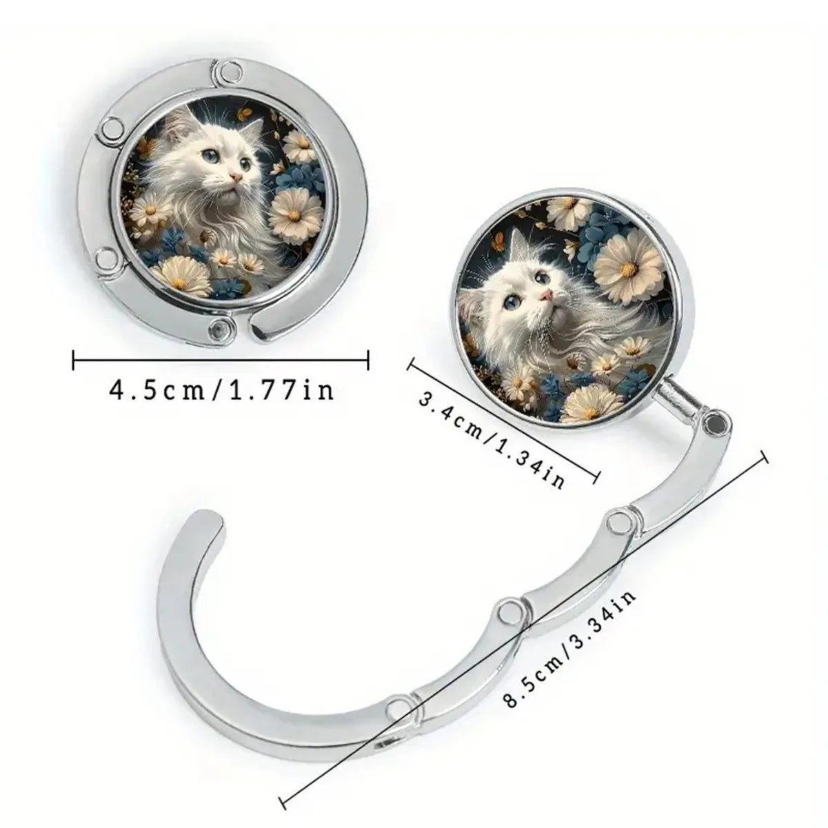 Crochet pour sac à main table