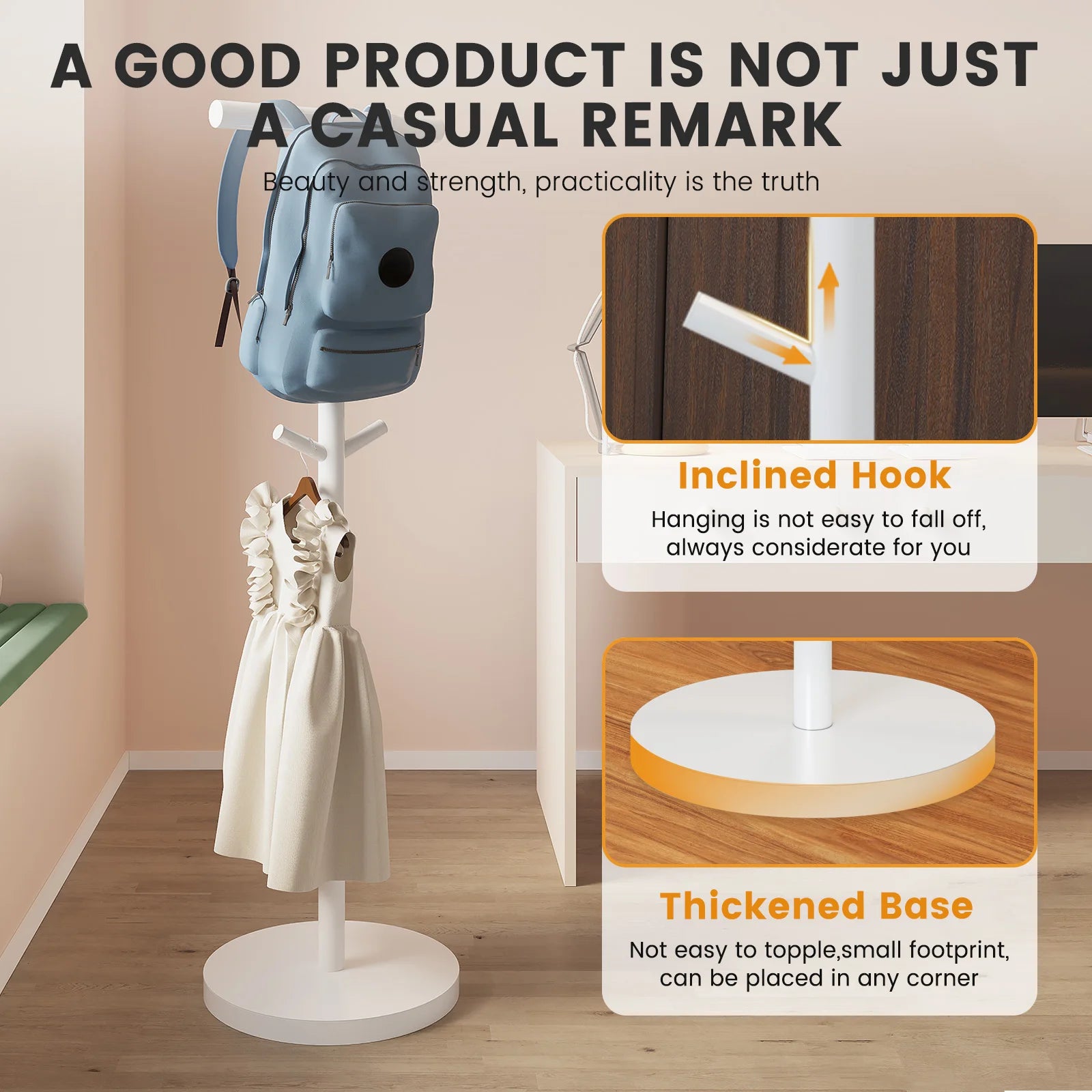 Porte manteau sur pied enfant