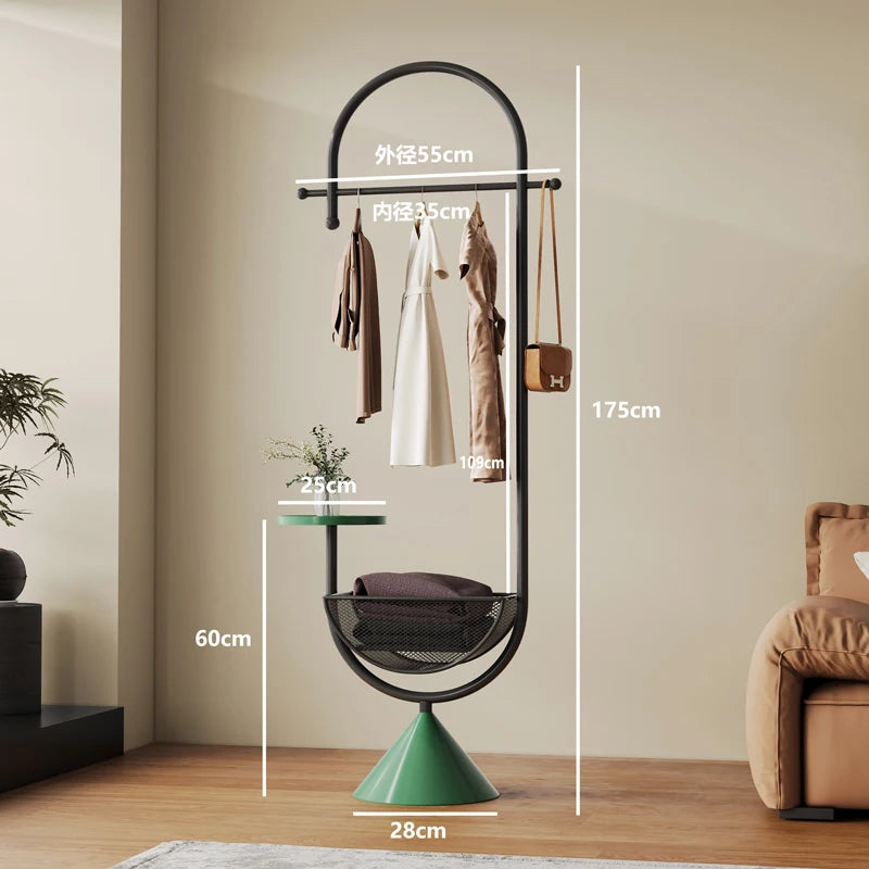 Porte manteau sur pied design