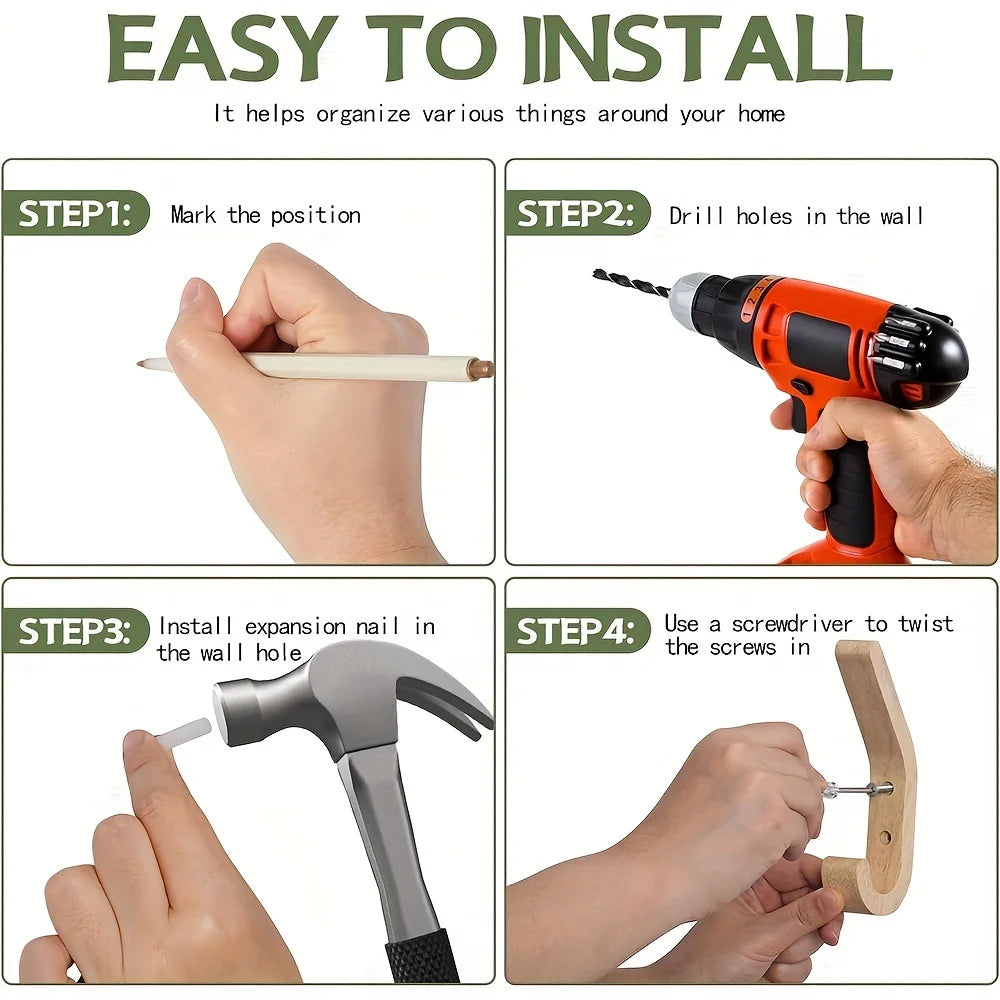 Porte manteau mural d’entrée