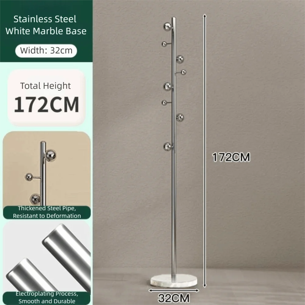 Porte manteau en acier