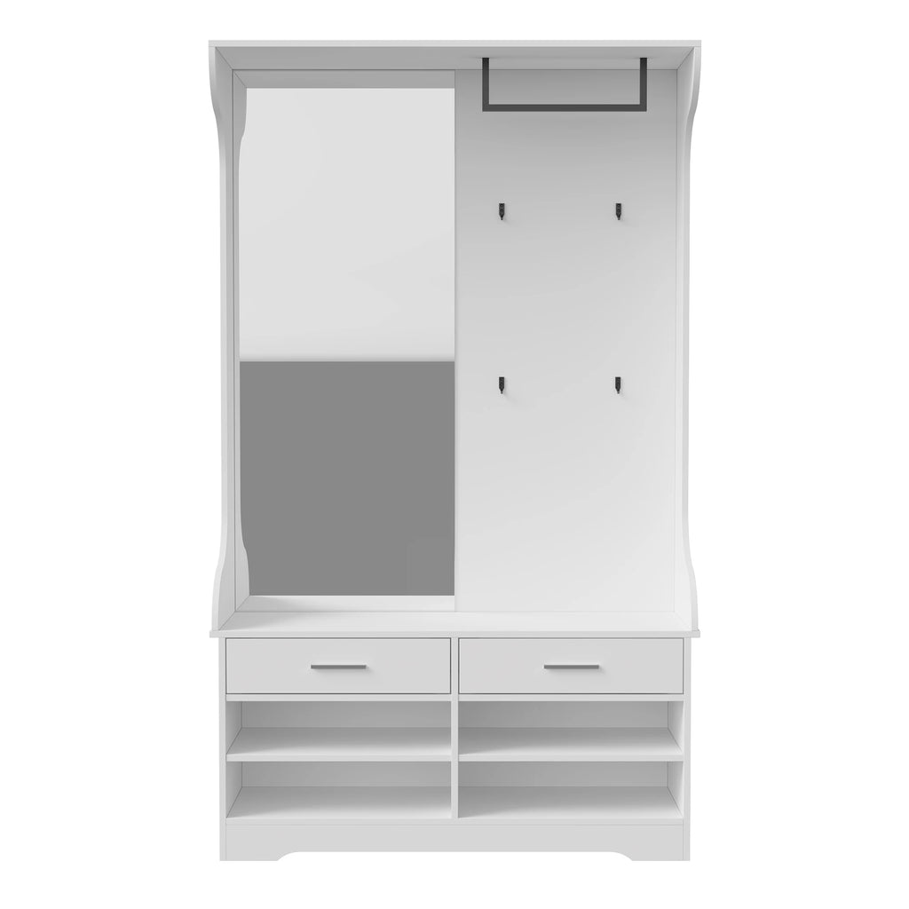 Porte manteau avec miroir