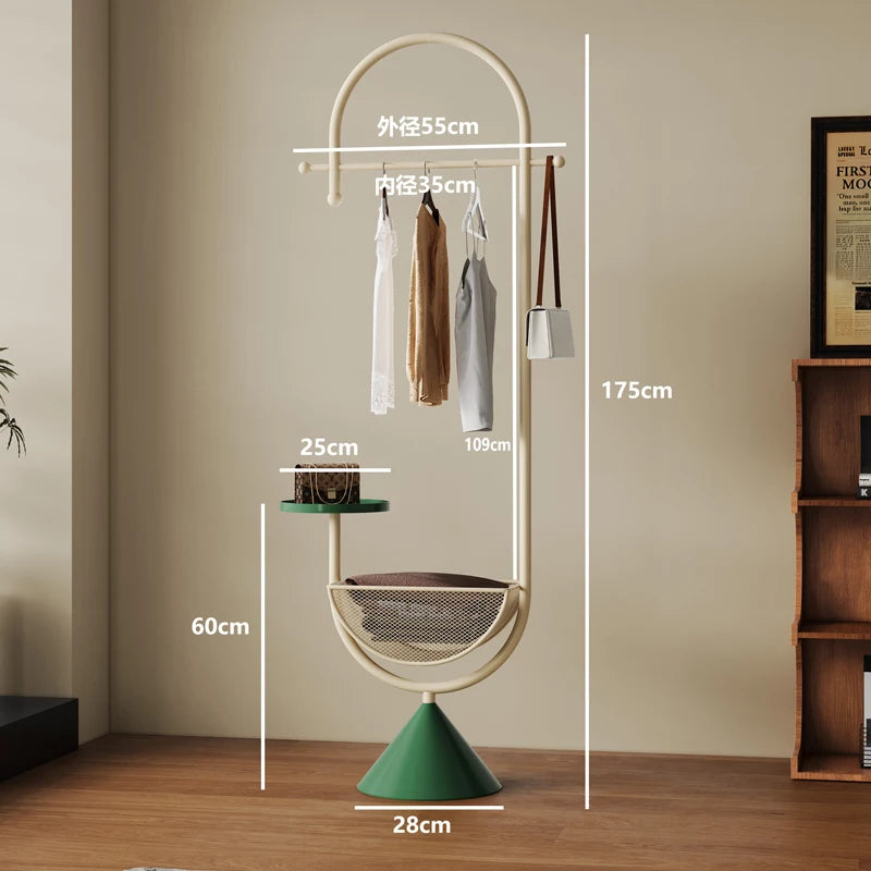 Porte manteau sur pied design