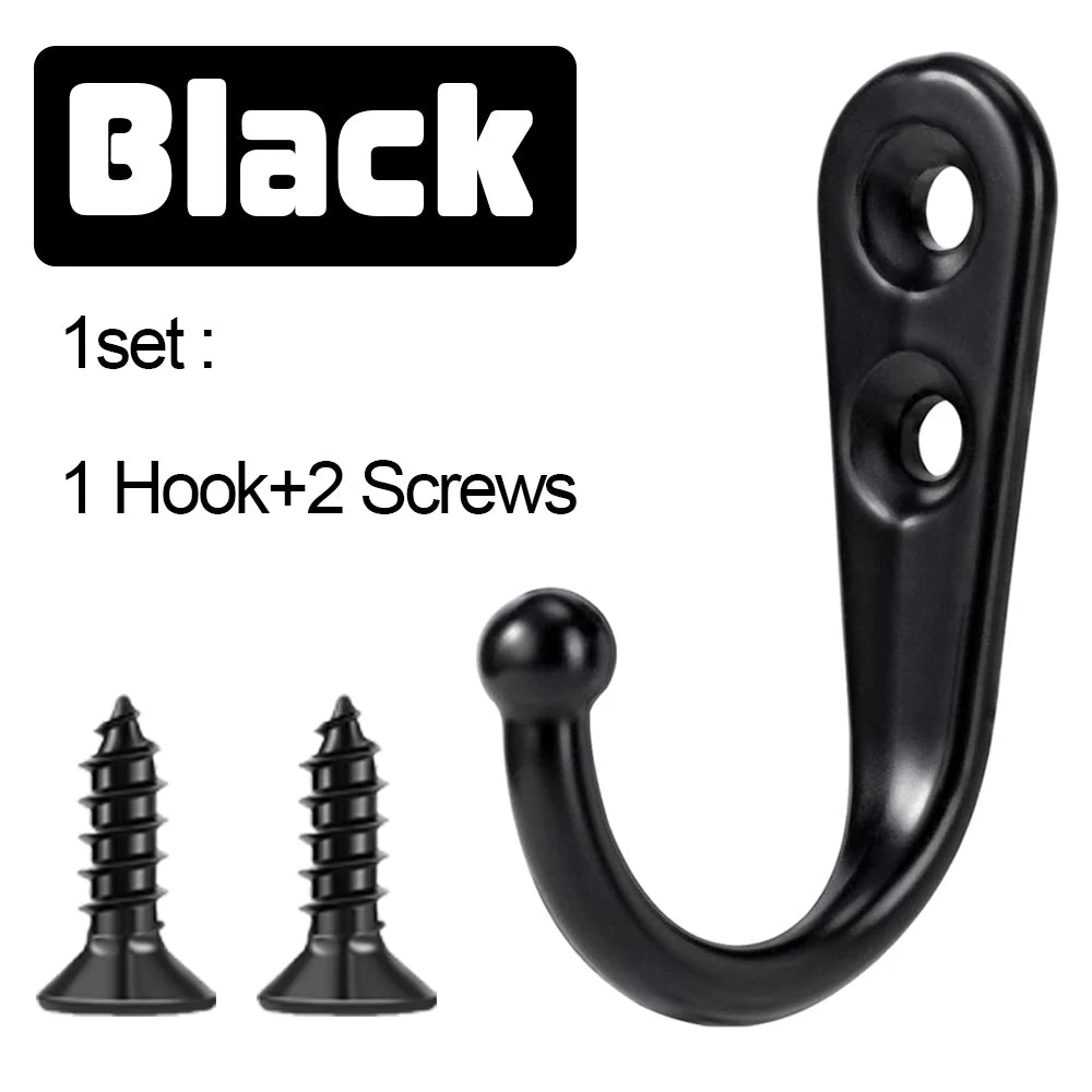 Crochet fixation mural