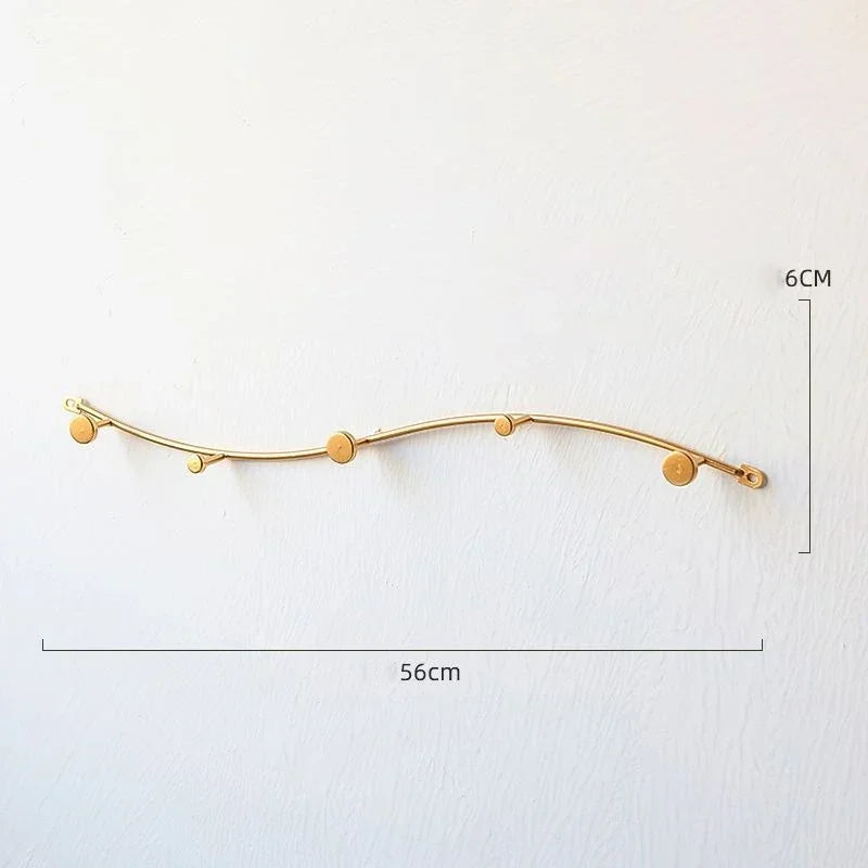 Porte manteau mural en métal