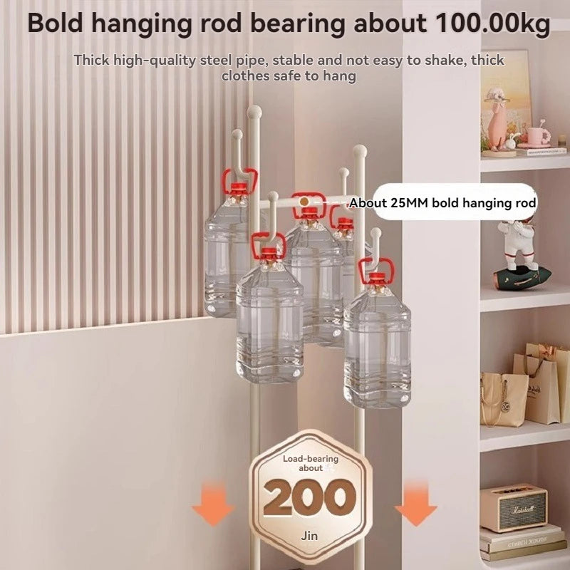 Porte vêtement à roulette