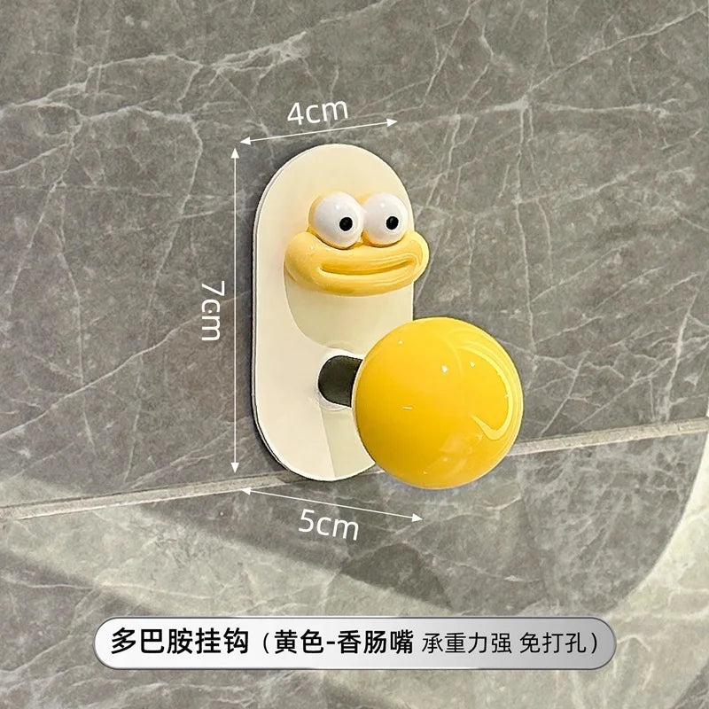 Porte manteau design rouge